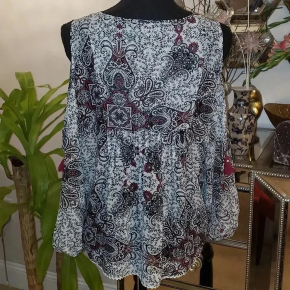 REBECCA MINKOFF blouse size M NWOT - Picture 4 of 7